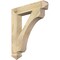 Ekena Millwork Legacy Arts & Crafts Rough Sawn Bracket, Douglas Fir, 4"W x 24"D x 28"H BKT04X24X28LEC03RDF - alternate 1